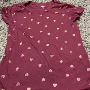 White glittery long sleeve